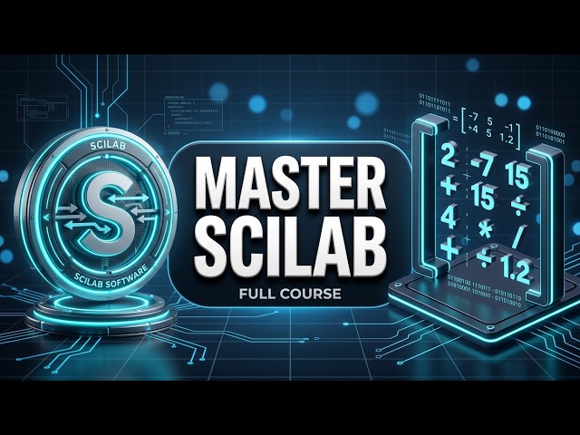 Beginner Tutorial for Scilab Basics for Engineering Students | #scilab