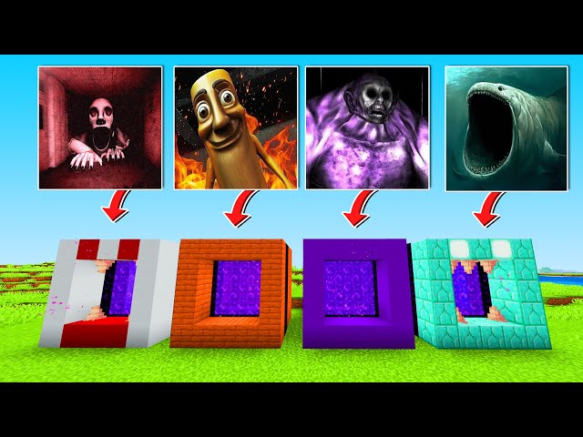 Never Make A Portal To PetaPeta The Bloop Slendytubbies & Italian Brainrot in Minecraft