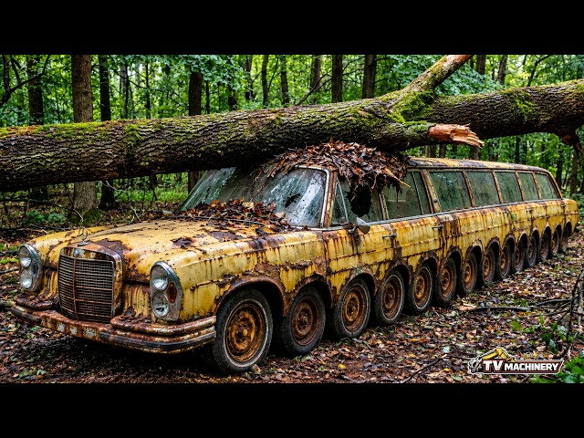 Hidden in the Forest: We Found a Massive Rusted Wagon and Brought It Back to Life