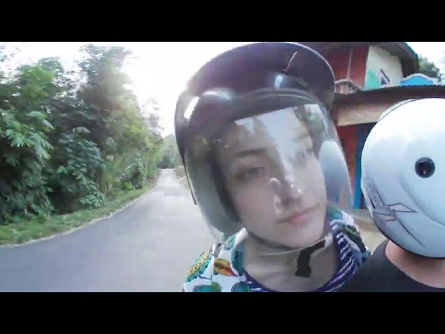 Provincial Indonesian roads  Java Island  Part 2  360° VR
