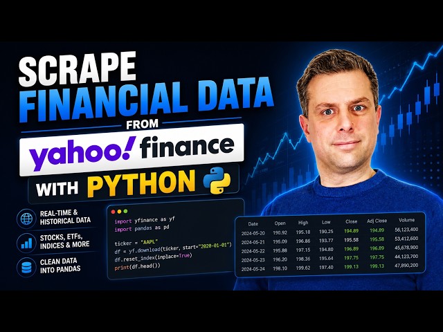 Scrape Financial Data from Yahoo! Finance with Python