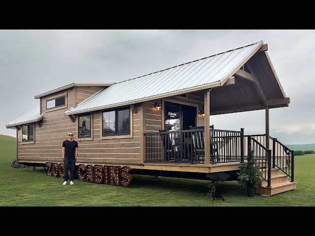I Found a Rustic Prefab Cottage with 11' Ceilings!