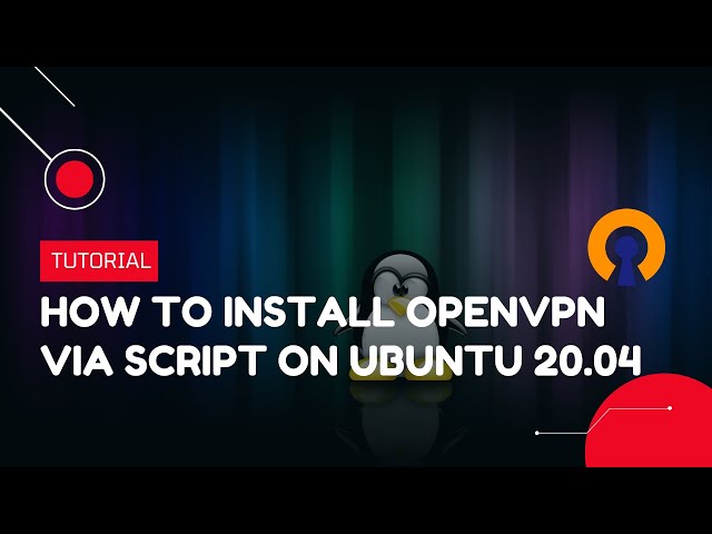 How to install OpenVPN via script on Ubuntu 20.04 | VPS Tutorial