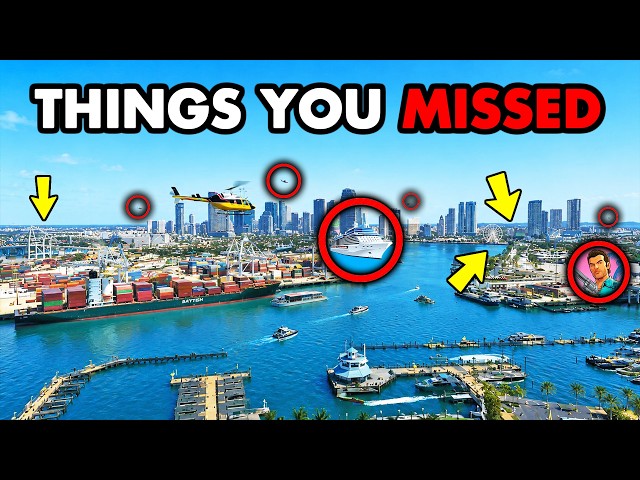 20 Things You MISSED in GTA 6 NEW GAMEPLAY & COVER ART! (Easter Eggs)