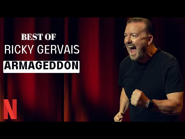 Best Of Ricky Gervais - Standup Comedy (All Jokes) #Armageddon