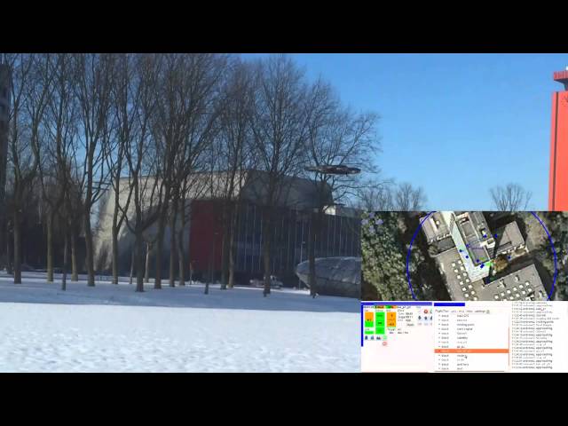 AR.Drone 2 Autonomous flight with Paparazzi