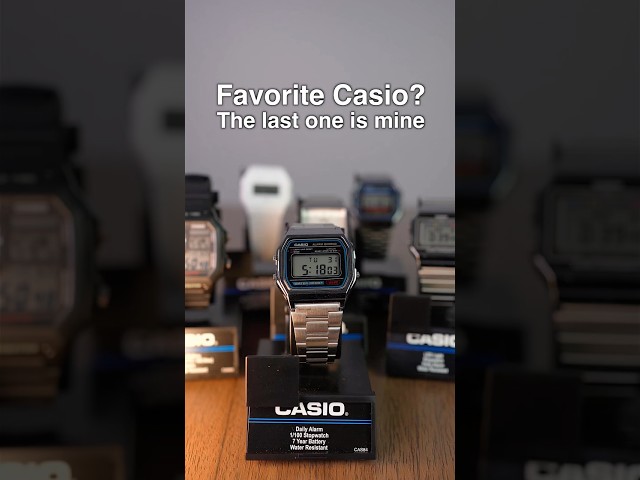 Which Casio is your favorite? 👀