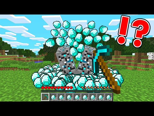 Minecraft, But Item Drops Are Multiplied Every Time!!
