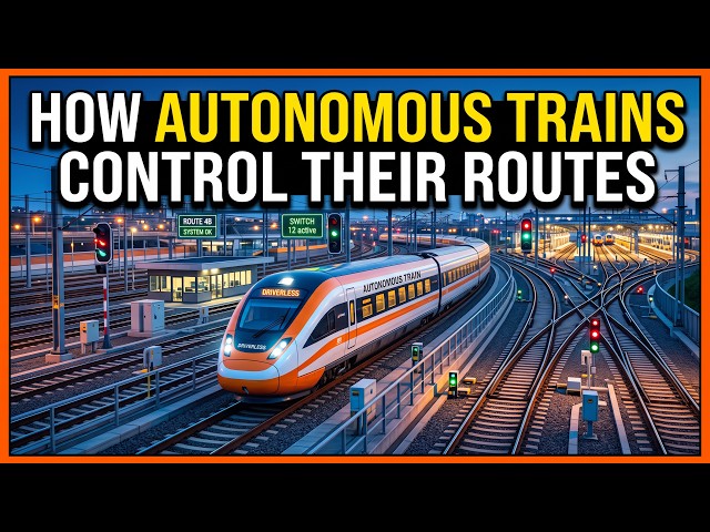 How Autonomous Trains Control Their Routes. - Signals Without Guesswork