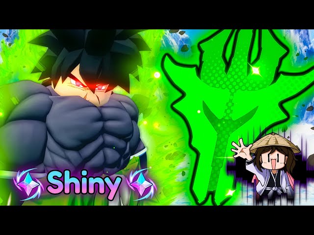 Evolving The 0.01% SHINY MONARCH BROLY In Anime Vanguards! (Roblox)