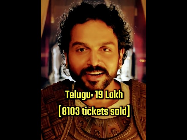 Ps-1 (Ponniyin Selvan1) Advance Booking Collection Tamil Telugu & Hindi #ponniyinselvan