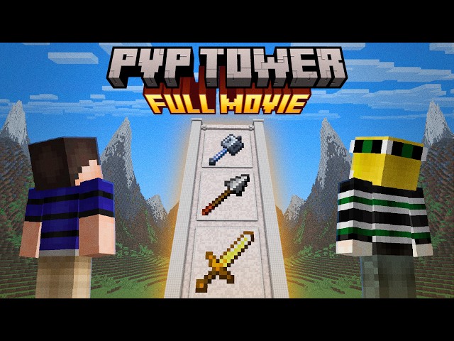 Minecraft PVP Tower: THE MOVIE