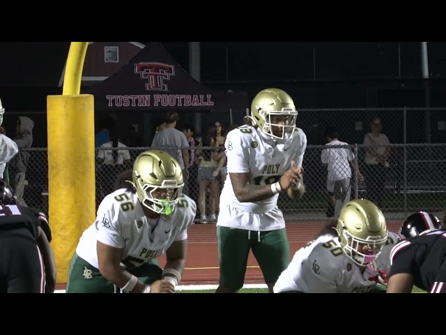 High School Football: Long Beach Poly vs Tustin