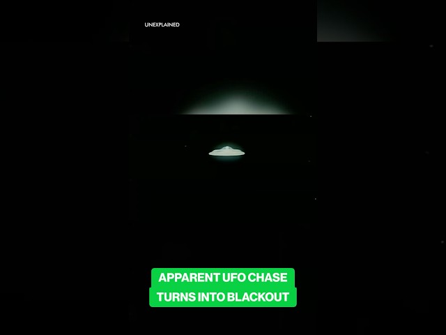 The apparent UFO Chased Them Into a Missing-Time Blackout