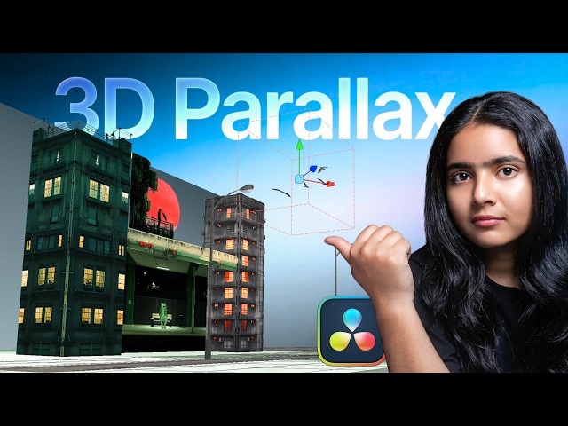 Create a 3D Scene from Photo in DaVinci Resolve | In-Depth PARALLAX Tutorial