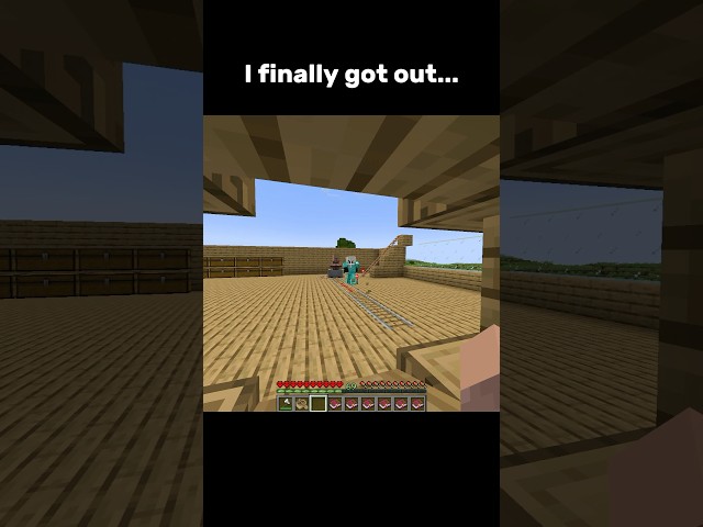 he got me 💀 #minecraft