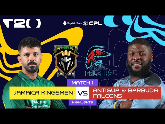 Highlights | Final Ball THRILLER! | Jamaica Kingsmen vs Antigua & Barbuda Falcons | CPL 2026