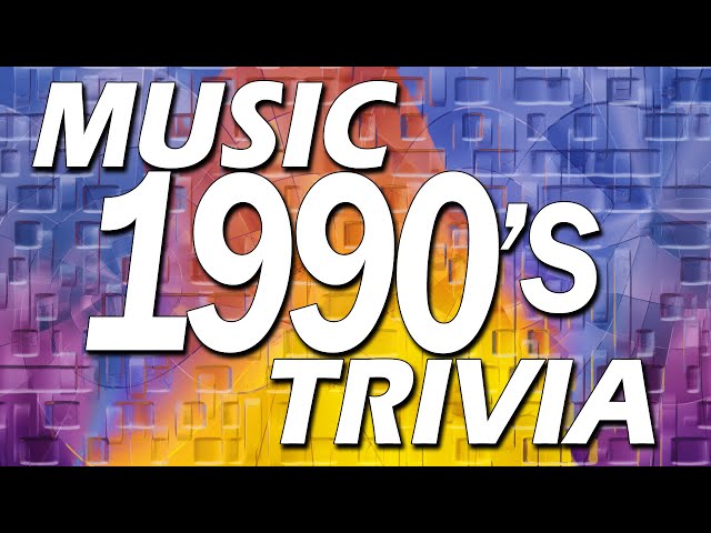 1990s Music Trivia with Audio Clues - Only The 90s Song Quiz Nirvana, Sheryl Crow, Alanis, Scorpions