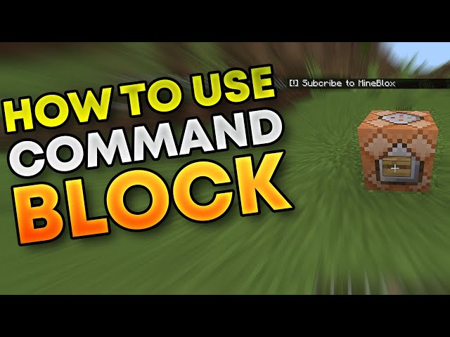 How To Use Command Block in Minecraft Bedrock Edition | Basic Tutorial