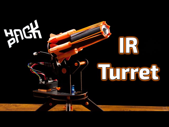 Time to HACK Mark Rober's IR Turret Robot!!