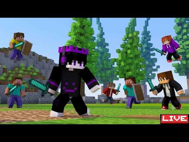Minecraft PvP Live 🔴 | INSANE Fights With Viewers!!