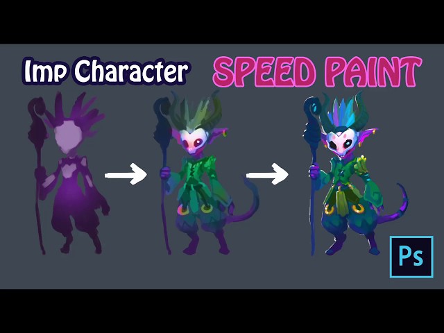 Character Model - Concept Art Imp