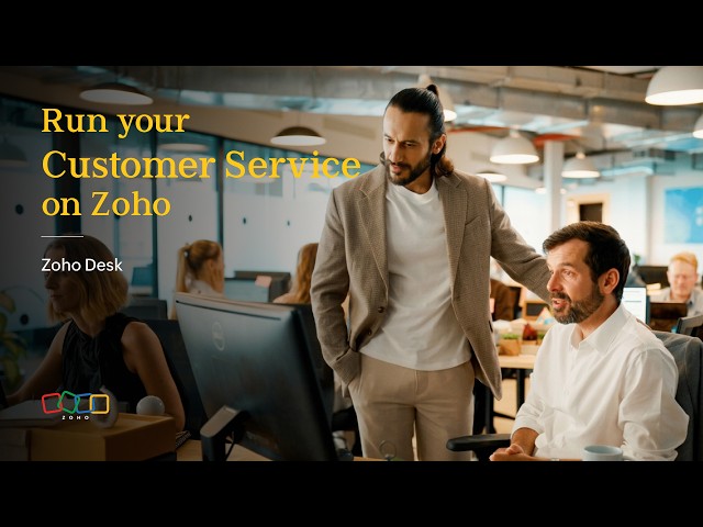 Run Your Customer Service On Zoho | Zoho Desk