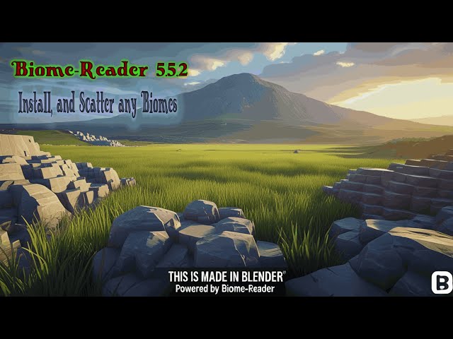 How to Use Biome-Reader 5.5.2🌳 Install, Read, Scatter ❄️ Any Biome (Free)⚡
