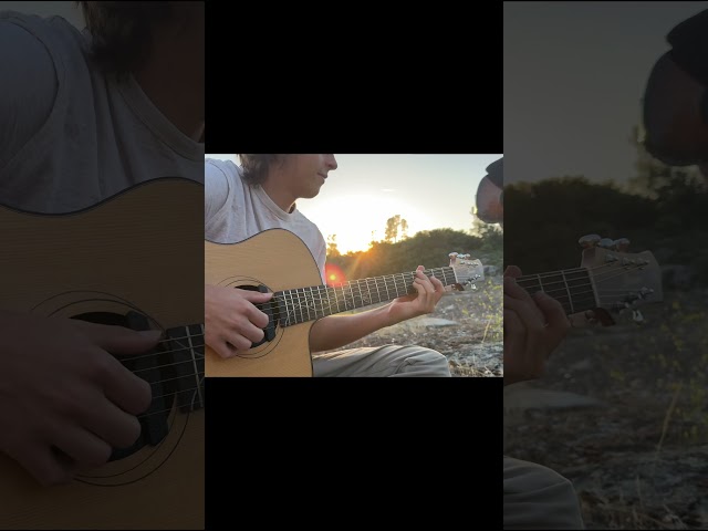 That percussion part scratches an itch in my brain… 🎸 #guitar #shorts #fingerstyle