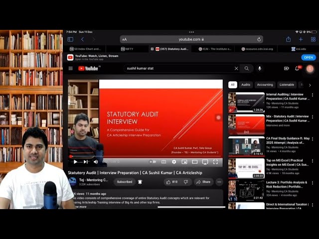 CA Articleship Interview Guidance Session | A to Z of Articleship Interview | CA Sushil Kumar | TeJ