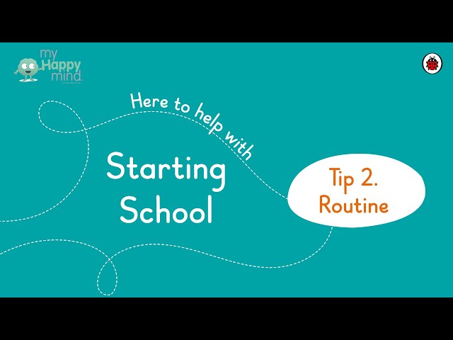 Ladybird: Starting School | Tip #2 | Routine