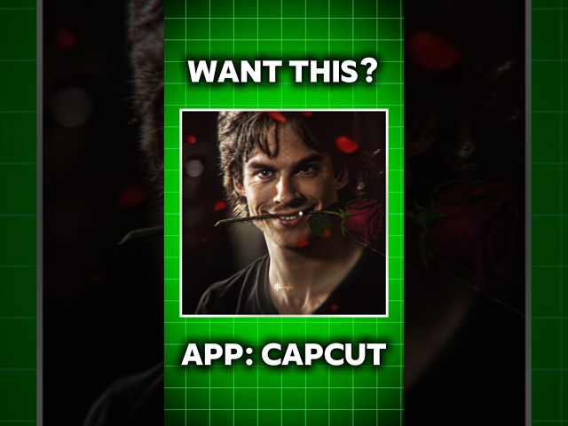 How To Make Tiktok Trend Rose Edit On Capcut || Capcut Capcut #capcut #capcuttutorial