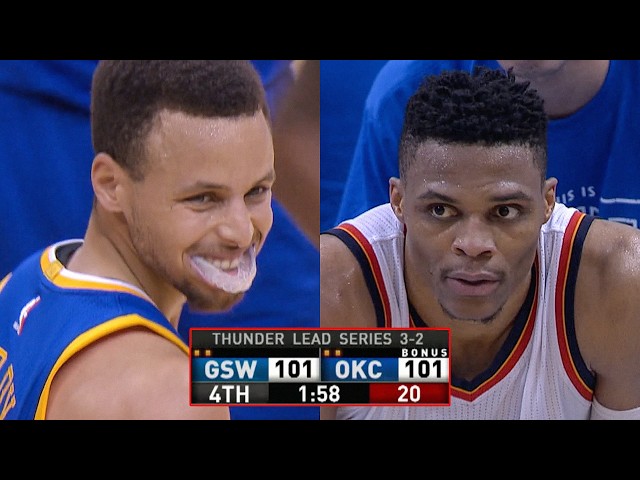 EPIC GAME 6 ENDING Warriors vs Thunder (2016 WCF) 🔥 | May 28, 2016
