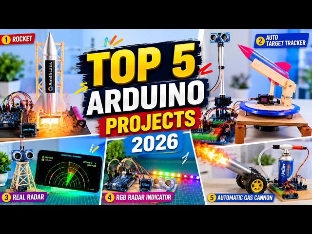 Top 5 Arduino Projects 2026 | Arduino project compilation