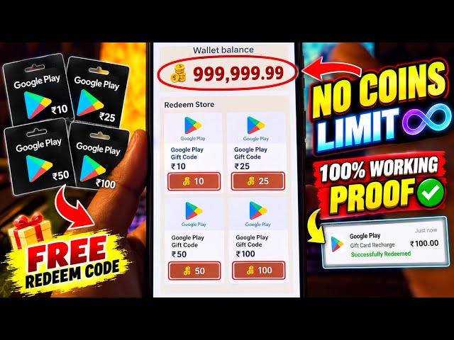 How to Get Google Play Redeem Codes? How to get Free redeem code 🔥