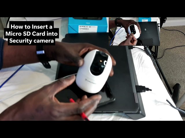 How to Insert a Micro SD Card into a Security Camera #Amcrest #SmartHome