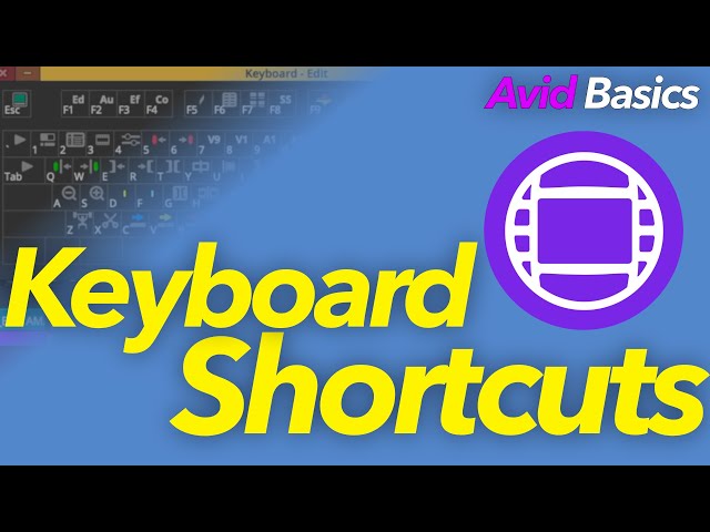 Avid Basics - Keyboard shortcuts