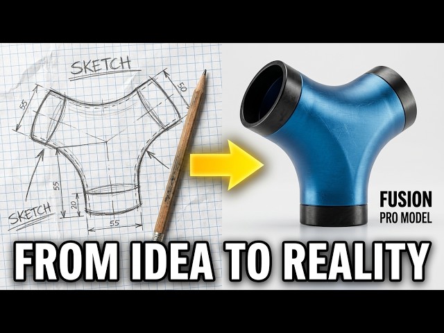 Fusion 360 Surface Practice Series – T - Joint