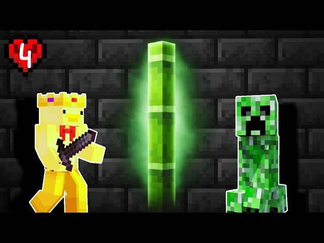 How ONE Piece of Bamboo Saved My Life in Hardcore Minecraft