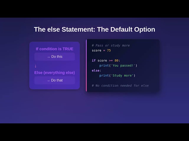 If Else in Python Explained | Python Zero to Hero