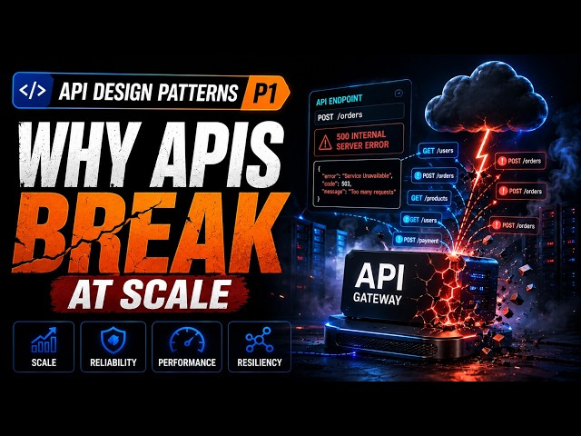 🔒🌐 Vì sao API bắt đầu vỡ khi hệ thống scale? | API Design Patterns P1