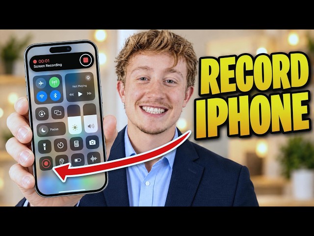 How To Record Your Screen With Sound On iPhone - Full Guide