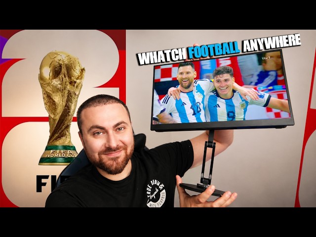 Watch World Cup 2026 Wherever YOU Want - UPERFECT portable Monitor 