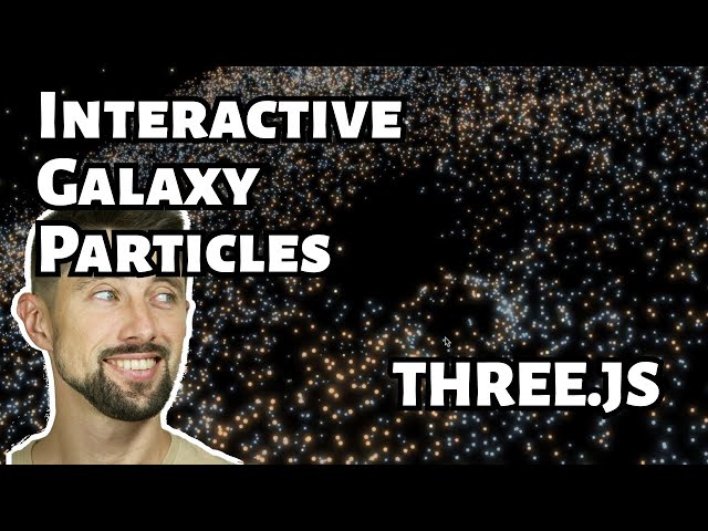 Galaxy from particles with three.js #7