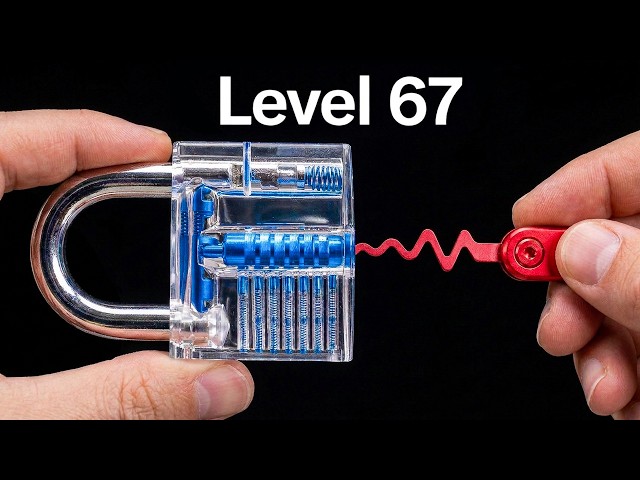 Level 1 to 100 Lock Picking!