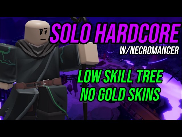 TDS NO GOLD SKINS SOLO HARDCORE WITH NECROMANCER