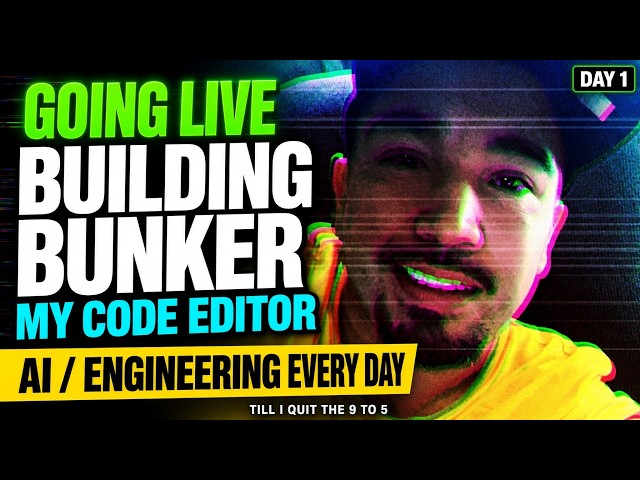Day 1: Coding My Way Out of My 9-5 🔥 LIVE | AI + Games