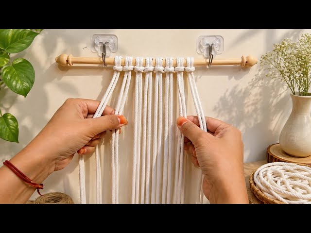 Macrame- Easy Macrame Wall Hanging  -  Macrame wall Hanger Tutorial 