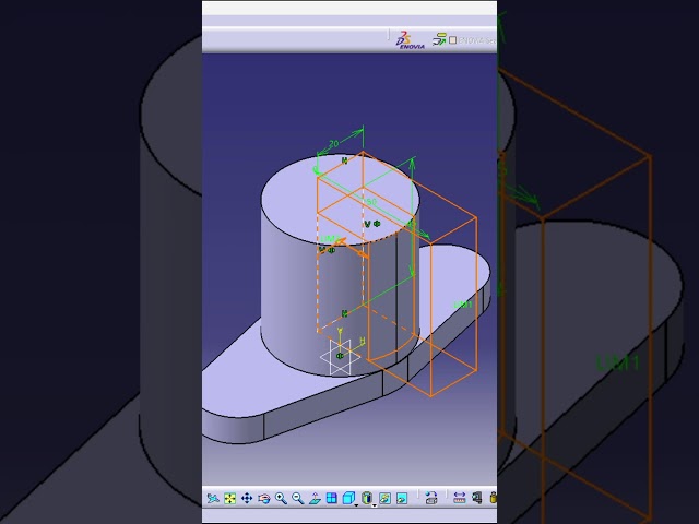 CATIA V5 Basic 3D Model - Exercise 5 | Beginner Tutorial #catia #cad #catiatutorial #3ddesign #art