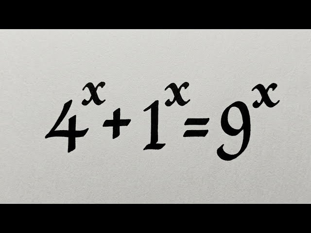 Sharp Olympiad Mathematics | How I got the real solution.